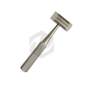 Maillet de chirurgie de qualité supérieure en acier allemand avec tête en plastique, maillet à os dur pour la levée de précision en chirurgie - Product Image 2