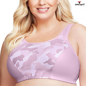 Sublimación Diseño Logotipo personalizado Impresión Fitness Gym Wear Mujeres Sujetador deportivo Nueva llegada Sujetador deportivo - Product Image 3