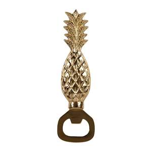 Wholesale Customized Handmade Cast Brass Pineapple Flat Bottle <b>Openers</b> Modern Vintage Restaurant Bar <b>Corkscrewing</b> Opening - Product Image 3
