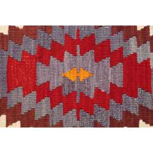 พรมวินเทจขนาดใหญ่ 5.3x8.7 ฟุต พรมตุรกี พรมขนแกะเปอร์เซียสีแดง - Product Image 4