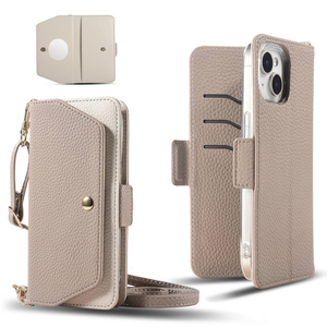 Sang Trọng <span class=keywords><strong>Folio</strong></span> Thiết Kế Ví Da Trường Hợp Điện Thoại Với Crossbody Dây Buộc Cho <span class=keywords><strong>Iphone</strong></span> 16 15 Pro Max Cộng Với - Product Image 1