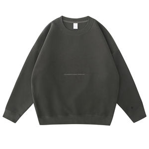 Sudadera personalizada OEM diseño de cuello redondo transpirable con sudadera de calidad superior para hombres 100% sudaderas con capucha de algodón para hombres - Product Image 3