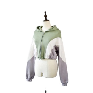 New Stylish Cheap Hot Selling Crop Top New Arrival Best Fashion Women's Crop Tops Hoodies Plus Size Breathable Crop Hoodies - Product Image 1