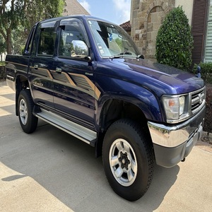 Cukup digunakan dan baru 1998 Toyota Hilux kabin ganda tidak ada sejarah kecelakaan digunakan dalam stok pengiriman cepat pengemudi tangan kiri & kanan