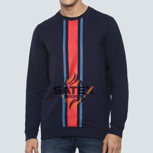 Sweat-shirt d'hiver pour homme, nouveau style, couleur et taille personnalisables, broderie en polaire, 100% coton, haute qualité, grande taille - Product Image 1