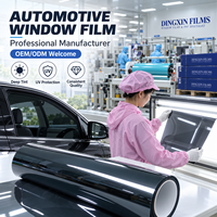 Film teinté pour vitres de voiture OEM ODM en nano-céramique, VLT 35%, 95% IRR, 99% UV Block, isolation thermique, sans interférence de signal