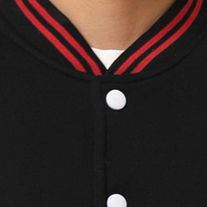 Nouvelles vestes universitaires de haute qualité pour hommes et couleur unie grande taille légère personnalisée CollegeBaseballjacket pour hommes - Product Image 3