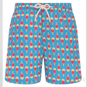Shorts de Playa para Hombre con Bolsillos, Diseño Nuevo, Traje de Baño Moderno, Shorts de Surf con Estampado por Sublimación - Product Image 1