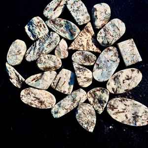 Venta al por mayor Astrophyllite Cabochon Lote Natural Druzy Piedras preciosas para la joyería - Product Image 4