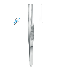 Fórceps de tejido Stille de acero inoxidable de alta calidad 1x2 dientes 15cm / 6 "Fabricante de instrumentos quirúrgicos - Product Image 5