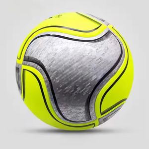 ลูกฟุตบอลหนังพีวีซีแบบมืออาชีพ พิมพ์โลโก้ตามสั่ง สำหรับกีฬา ผลิตในปากีสถาน ดีไซน์ใหม่ พร้อมที่ยิงลูกฟุตบอล - Product Image 3