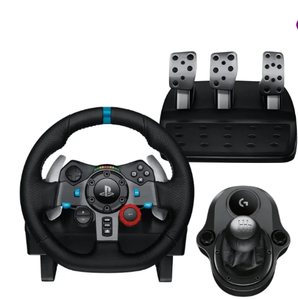 Prêt à être expédié : Pack volant Logitech G29 Driving Force original avec levier de vitesses - Product Image 1
