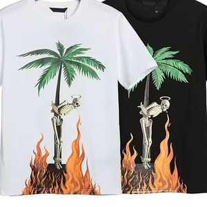 T-shirt Homme en Coton Peigné 100% Personnalisé, Coupe Droite, Impression Sérigraphique Écologique de Haute Qualité, Épaules Tombantes, Lavage Acide - Product Image 6