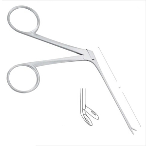 Instrumentos de ontología de grado quirúrgico 8,5 cm Fórceps ENT de acero inoxidable Manual Power Alligator Ear & Forceps Struempel - Product Image 6
