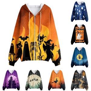 Sweat-shirts à capuche pour femmes grandes tailles, fermeture éclair, streetwear, sweat-shirt ample pour l'entraînement, sweat-shirt uni d'hiver, logo personnalisé OEM - Product Image 3