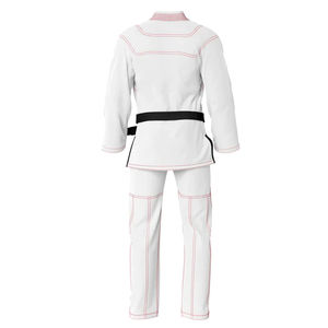 Uniformes de Judo Personalizados con Logotipo Frontal, Transpirables, de Secado Rápido, Cómodos, Unisex, Hechos de Material de Poliéster y Elastano, Uniformes de Artes Marciales - Product Image 4