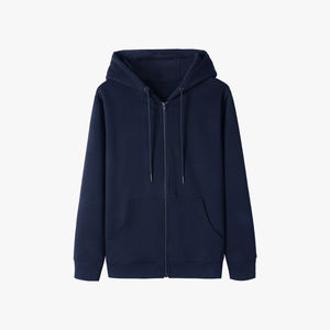 Nueva sudadera con cremallera al por mayor de alta calidad lisa con cordón mejor calidad mejor precio Sudadera con capucha - Product Image 3