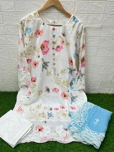 ชุดผ้าจอร์เจียสำหรับงานปักผ้าสไตล์อินเดียและปากีสถานขนาดใหญ่ดีไซน์ล่าสุด - Product Image 4