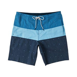 Pantalones cortos de playa de verano para hombre al por mayor traje de baño informal de 100% algodón tabla de surf Método de tejido no tejido - Product Image 1