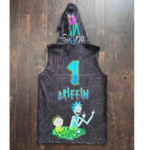 Ventes en gros d'uniformes de football américain 7V7 personnalisés imprimés par sublimation, respirants, nouveau design, vêtements de sport unisexes - Product Image 5