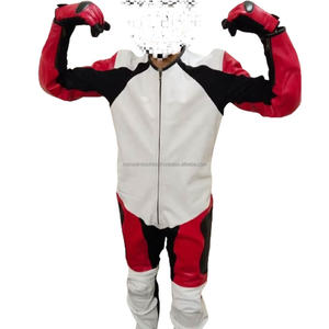 Ensemble de vêtements de moto : Gants, bottes, combinaisons de course, tenues de moto, rehaussez votre style avec nos combinaisons en cuir personnalisées pour moto. - Product Image 6