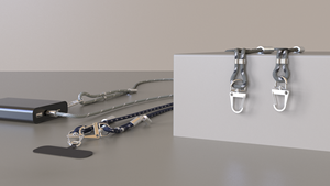 ออกแบบใหม่ 60w โลโก้ที่กําหนดเอง USB C ชาร์จเชือกเส้นเล็กสายรัดคอสายประเภท C สายเคเบิลข้อมูลสําหรับ iPhone สําหรับ Android - Product Image 3