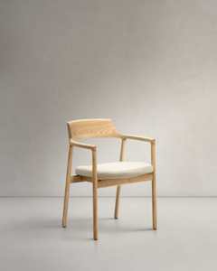 Nordic Ash Wooden <b>Chairs</b> for Dining Room <b>Faux</b> <b>Leather</b> Seat, Customizable for Modern Homes Space Saving Dining Table and <b>Chairs</b> - Product Image 1