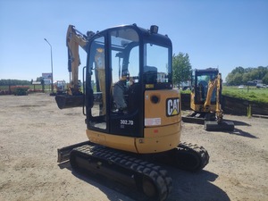Mini pelle sur chenilles en gros CAT 302.7 CR Mini pelleteuse petites pelleteuses avec bon moteur prêt à vendre - Product Image 3