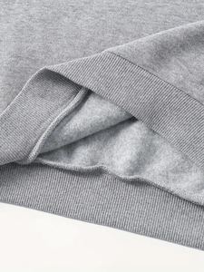 Sweats à capuche pour hommes Offre Spéciale à manches longues pour l'hiver 100% coton Basics haute qualité teint uni meilleur matériel - Product Image 4