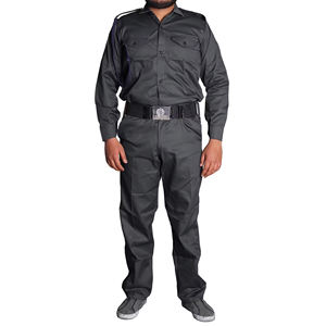 Hommes Nouvel Arrivage Uniforme de garde de sécurité Vêtements de travail Vente en gros Logo personnalisé Durable Plus Size Combinaison de sécurité à séchage rapide Streetwear - Product Image 2