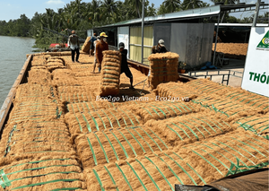 Eco2go Le modèle brut en fibre de coco naturelle et durable du Vietnam, marron naturel, décorations de 25cm, prix abordable pour l'acheteur - Product Image 5