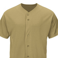 Jersey Baseball Custom Murah 100% Poliester Anti-Bakteri V-neck dengan Warna Kustom dan Layanan OEM untuk Dewasa Unisex