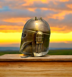 Juego de gladiador casco espartano soldado batalla traje Medieval Cosplay griego Sparta antiguo romano Corintio acero - Product Image 2
