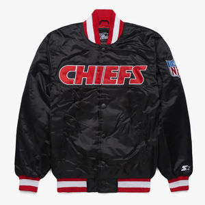 Pour Ohio State personnalisé Satin Varsity Jacket personnalisé Streetwear Bomber pour hiver University College Team Jacket - Product Image 6