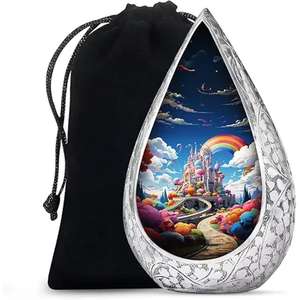 Export Quality New Design Adult Metal Cremation Urn Memorial <b>Funeral</b> <b>Supplies</b> for Ashes from Indian Exporter from India - Product Image 2