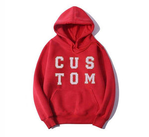 Meilleure vente dernière collection de sweats à capuche en chenille Basics coton mélangé Super qualité meilleurs fabricants de vêtements sweats à capuche en chenille - Product Image 6