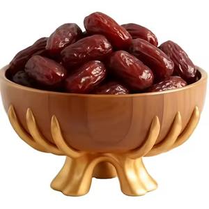 Tazón Dorado Brillante para Fruta con Base Brillante, Plato Islámico para Postres, Decoración de Mesa para Ramadán, Regalo Popular para Fiestas - Product Image 2