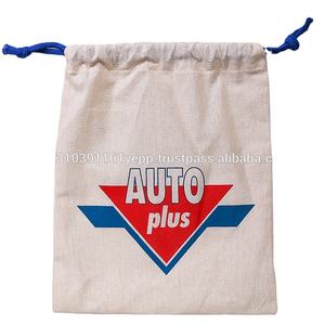 Bolso Tote de lona de algodón con logotipo impreso personalizado, bolso de hombro reutilizable con cremallera, Asa de cuerda, bolso de compras liso con serigrafía de puntos - Product Image 4