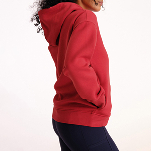 Sudadera con Capucha Larga Informal de Invierno de Secado Rápido para Mujer con Estampado Frontal Personalizado 100% Algodón Felpa - Product Image 5