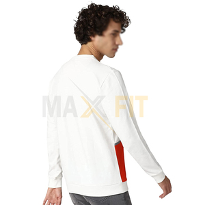 Maxfit เสื้อสเวตเตอร์สวมหัวลำลองสำหรับผู้ชายน้ำหนักเบามีสไตล์แจ๊กเก็ตสำหรับใส่วิ่งในฤดูหนาว - Product Image 3