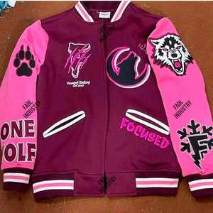 Chaqueta Varsity de Lana de Alta Calidad para Hombre, Diseño Personalizado, Ropa de Invierno, Ecológica, Transpirable, Forro de Algodón Antiestático - Product Image 4