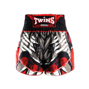 Shorts de combat MMA respirants de qualité supérieure, sur mesure, pour l'entraînement au kickboxing, avec logo brodé sur le devant, shorts de Muay Thai Twins - Product Image 1