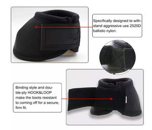 Bottes de protection pour chevaux, durables, légères, en néoprène, pour les tendons des sabots, bottes de protection pour l'équitation, best-seller - Product Image 2