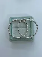 Pendientes Colgantes de Oro Amarillo de 14K con Diamantes Simulados Tishya Vintage para Mujer, Corte Redondo