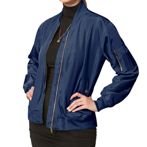 Produit unique Blouson aviateur coupe-vent chaud pour l'hiver respirant manches longues coupe décontractée Blouson aviateur pour femmes - Product Image 1