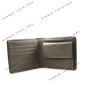 Crazy Horse cuero genuino hombres moda cinturón RFID bloqueo latón sólido calidad billetera con hebillas - Product Image 1