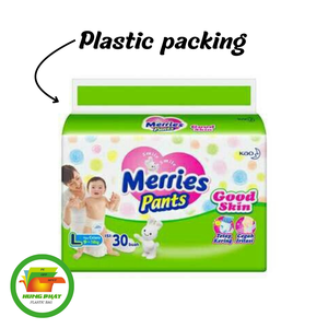 Strong PE Plastic OEM Custom Design Packaging <b>Baby</b> Diapers/<b>Nappies</b>/ Disposable Printed <b>Bags</b> from Vietnam - Product Image 3
