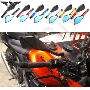 Rétroviseur de moto Ruckspiegel pour YAMAHA MT07 MT09 MT-07 Kawasaki Z900 Z900RS Z800 Z1000 Half CNC - Product Image 2