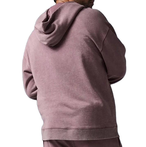 Meilleure vente de sweats à capuche délavés à l'acide pour hommes pull-over à capuche Hip Hop Logo hommes vêtements quotidiens hiver sweat à capuche délavés à l'acide meilleur prix - Product Image 6