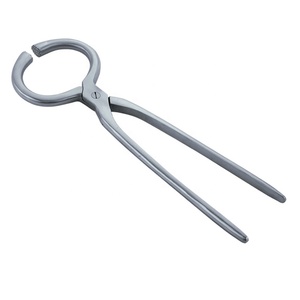 Pince à test de sabot de forme ronde, durable, type fer à cheval, en acier inoxydable - Product Image 1